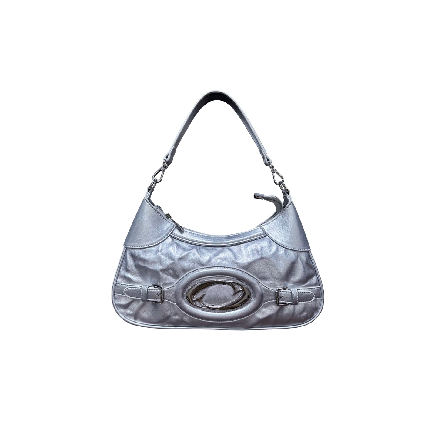 Special-interest Design Wrinkle Texture Fashionable All-match Commuter Crossbody Shoulder Underarm Bag