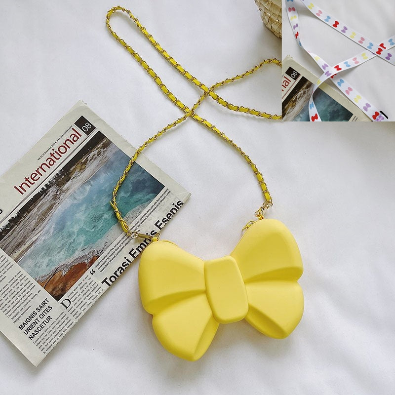 Cute Cartoon Bow Mobile Phone Bag All-match One Shoulder Messenger
