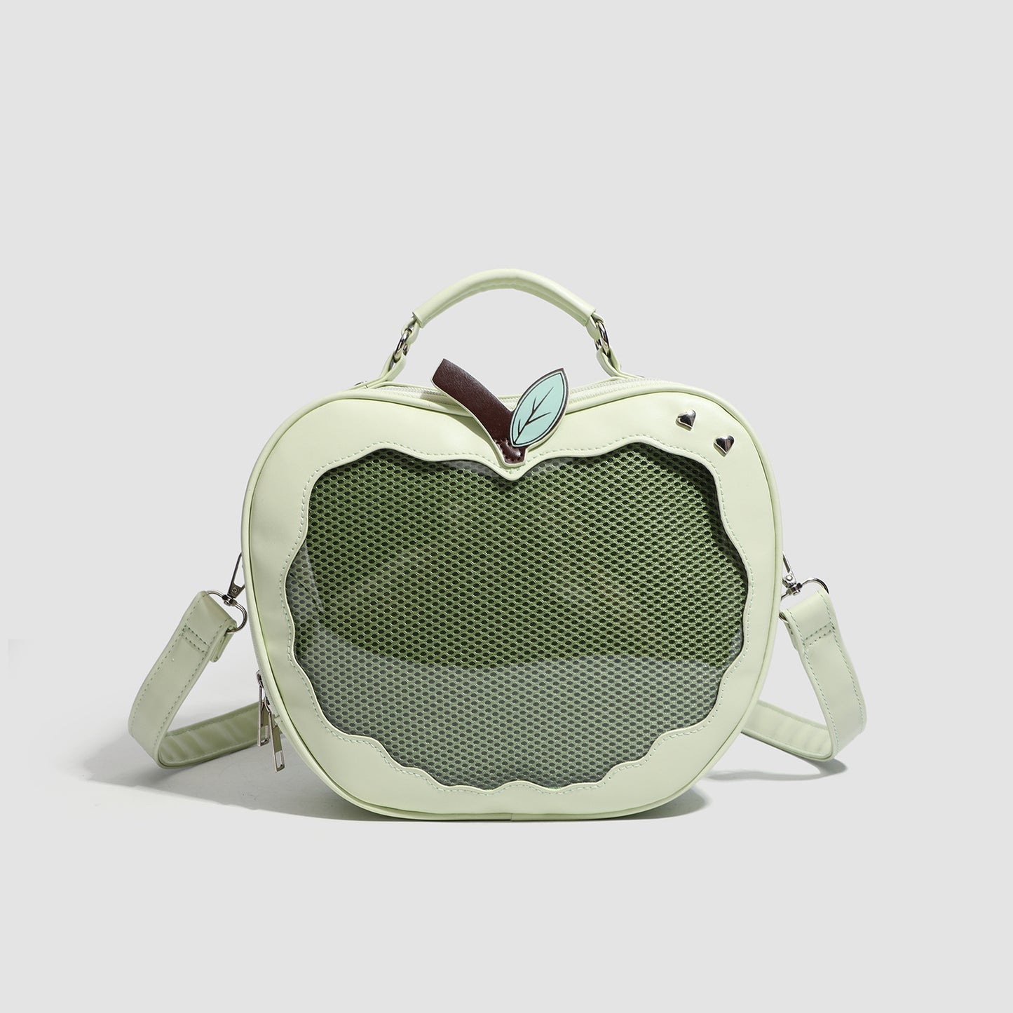 Dual-use Backpack Japanese InsPU Portable Messenger Bag