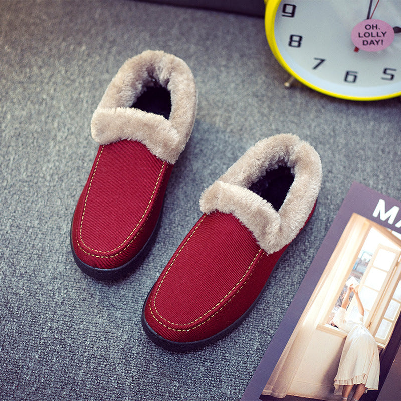 Thicken Old Shoes To Keep Warm In Winter