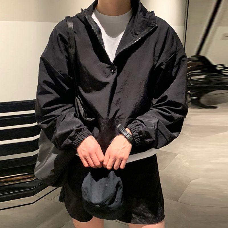 Men's High Street Hooded Sun Protection Clothing Jacket