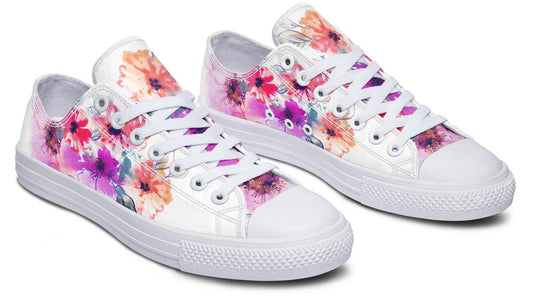 Fashion Print Couple Low-Top Canvas Shoes