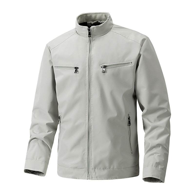Autumn And Winter Outdoor Casual Multi-Zipper Fashion Men's Jacket