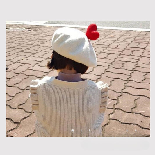 Wool Painter Japanese INS Same Love Parent-child Beret