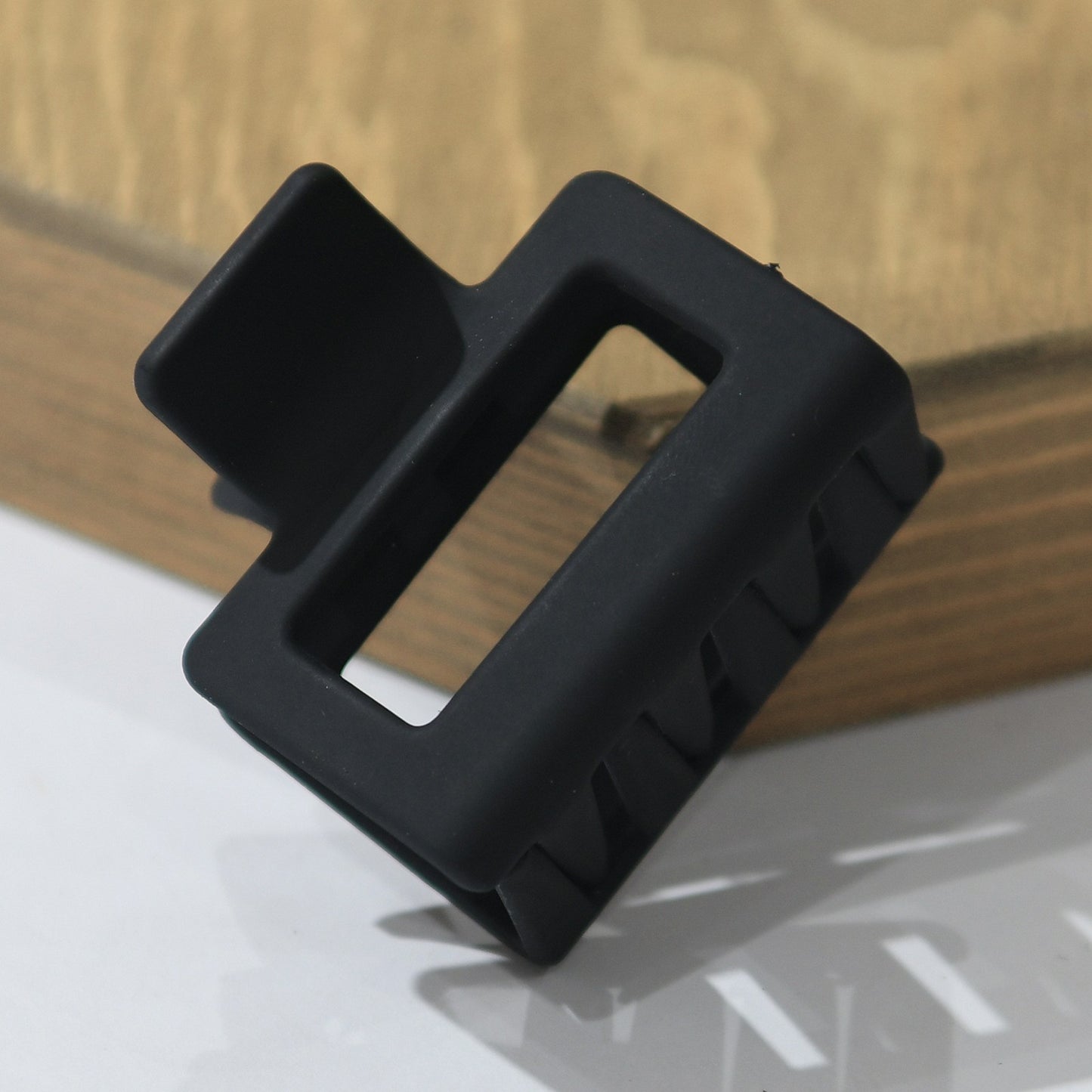 Square Matte Rubber Paint Hairpin Female