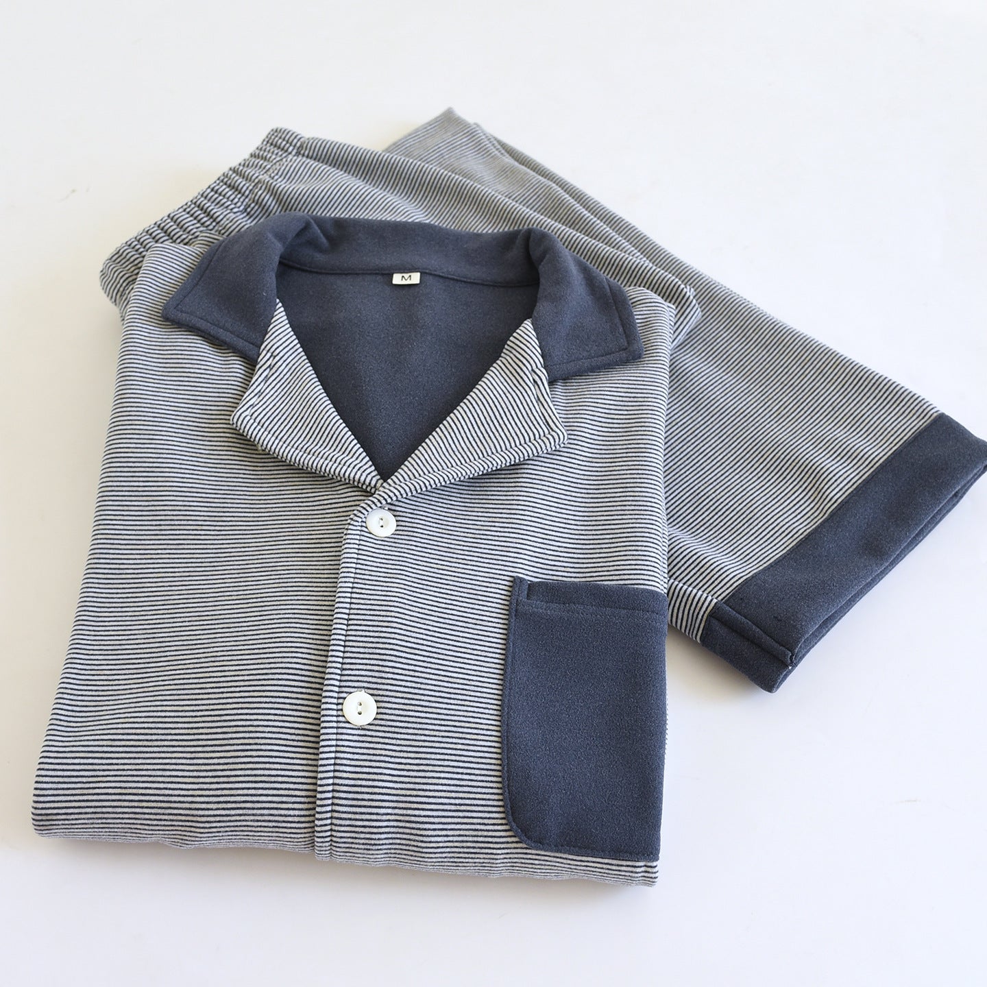 Simple Casual Loose Long-sleeve Pants Homewear Set