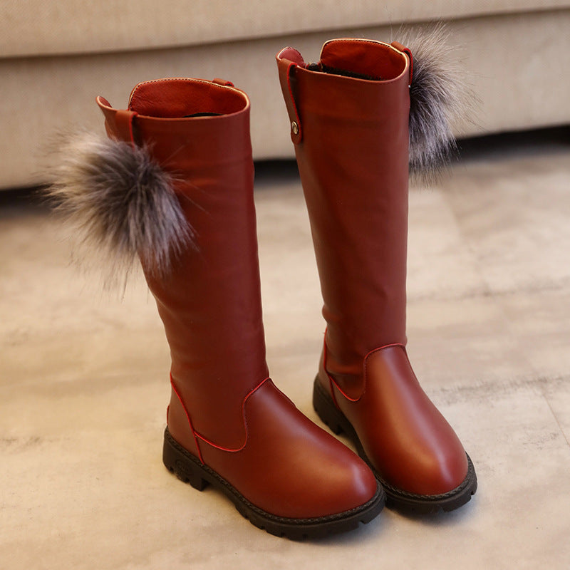 Fashion Girls Princess Style High Boots