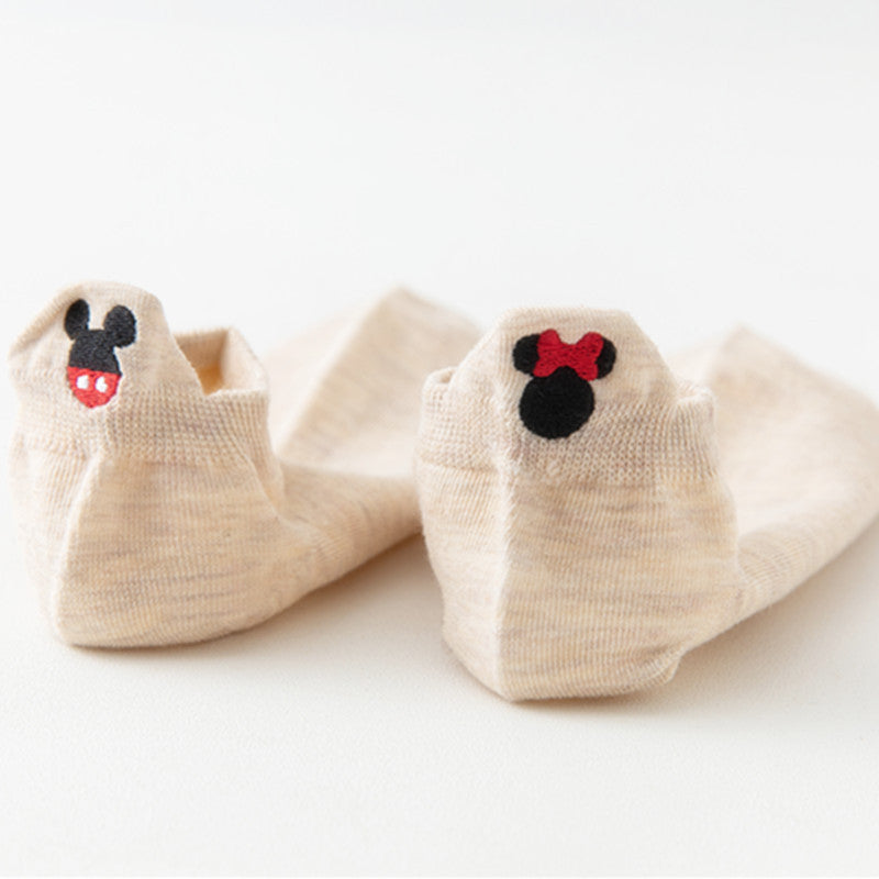 Spring And Summer Cotton Cartoon Boat Socks