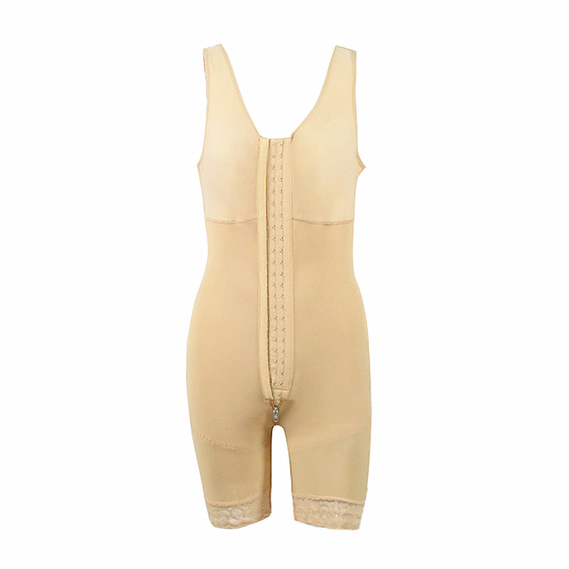 One Piece Zipper Shaping Pants
