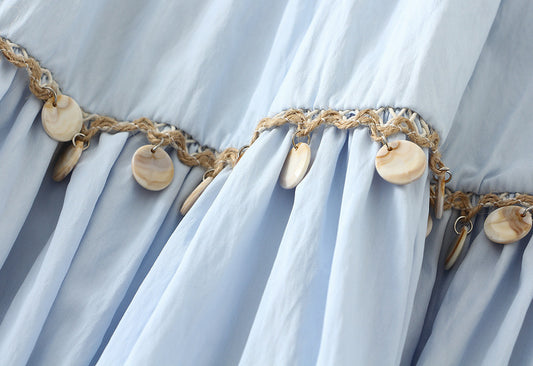 Bohemian Vacation Style Embroidered Skirt