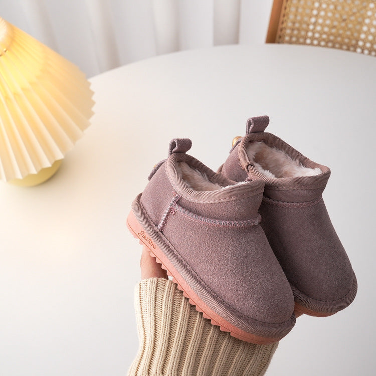 Fashion Children's Low-top Snow Boots