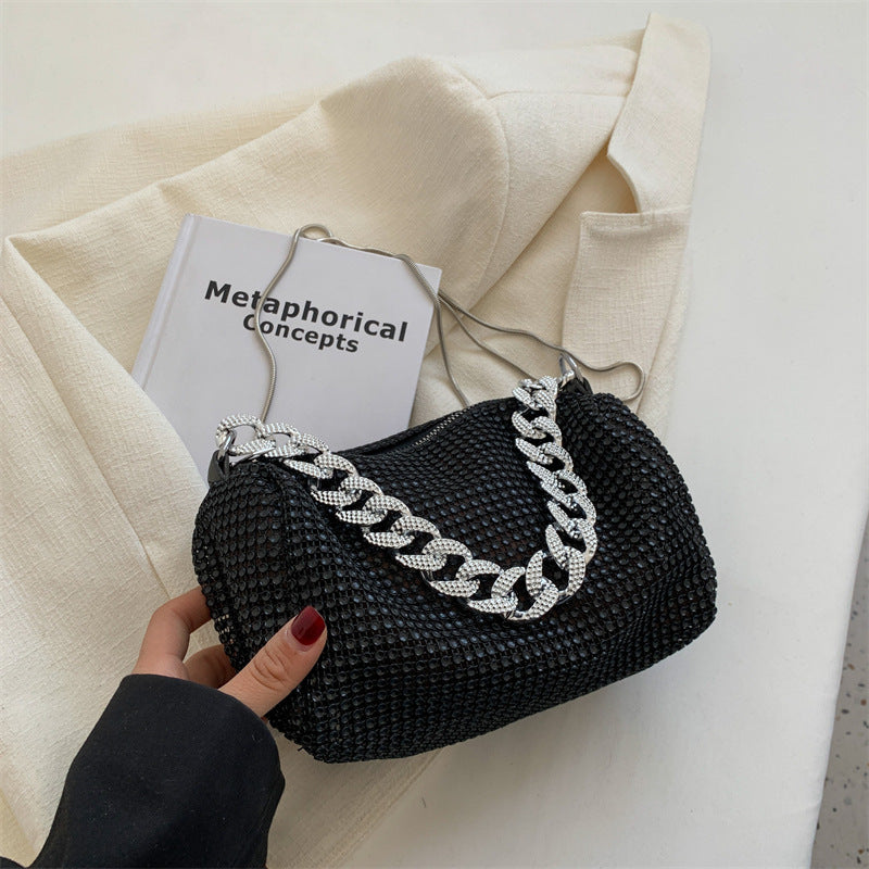 Full Diamond Fashion One Shoulder Messenger Bag
