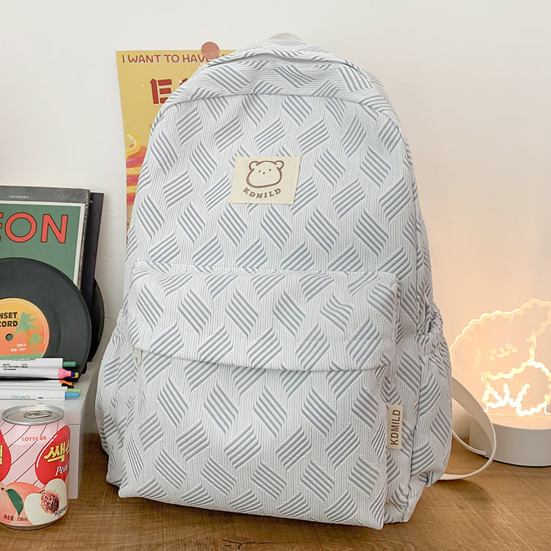 Japanese Backpack Junior High School Students Simple