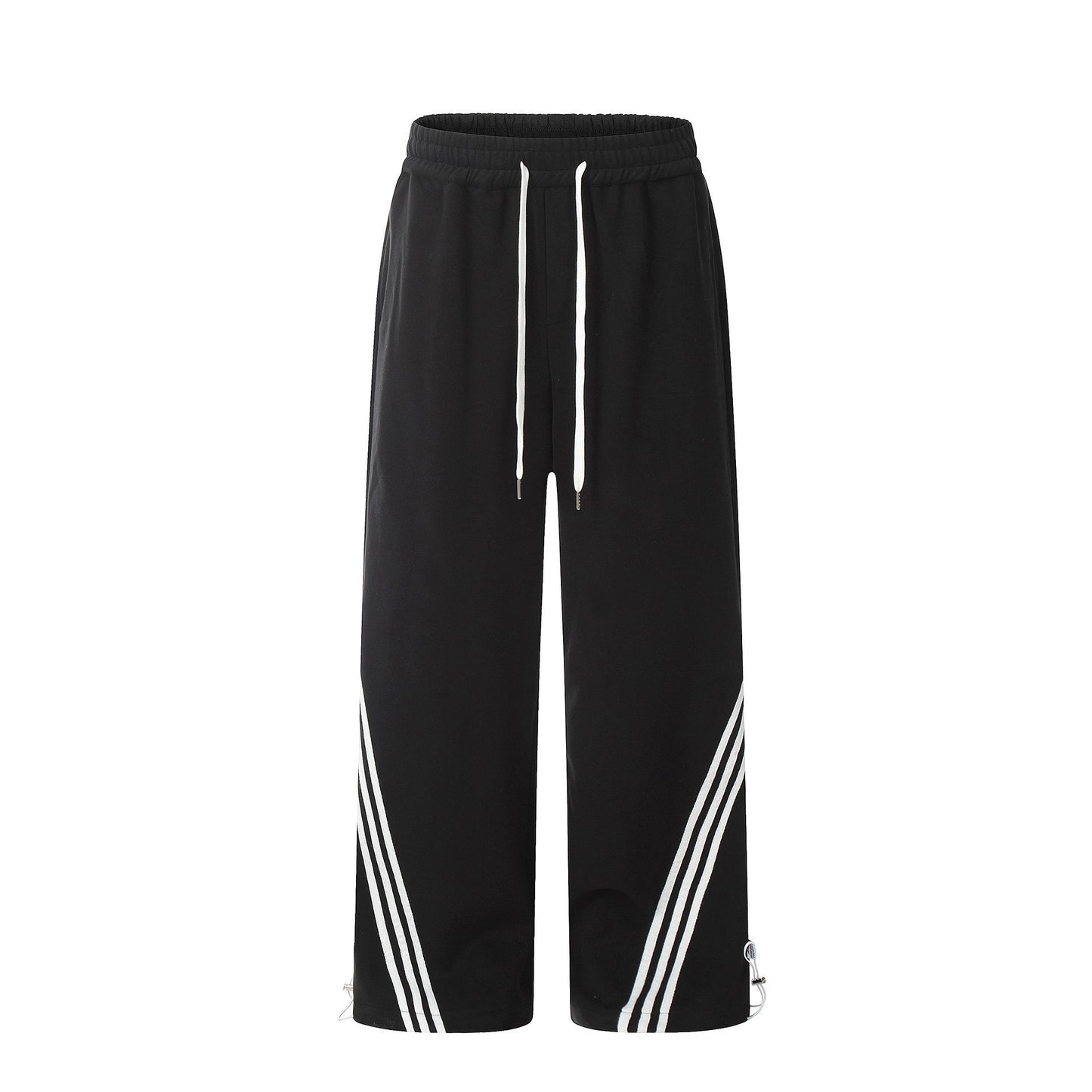 American Retro Design Men And Women Ins Wide-leg Pants