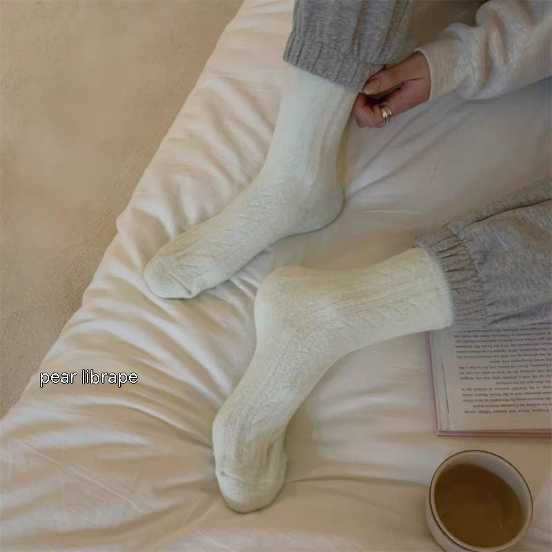 Warm With Velvet Thick Socks Children