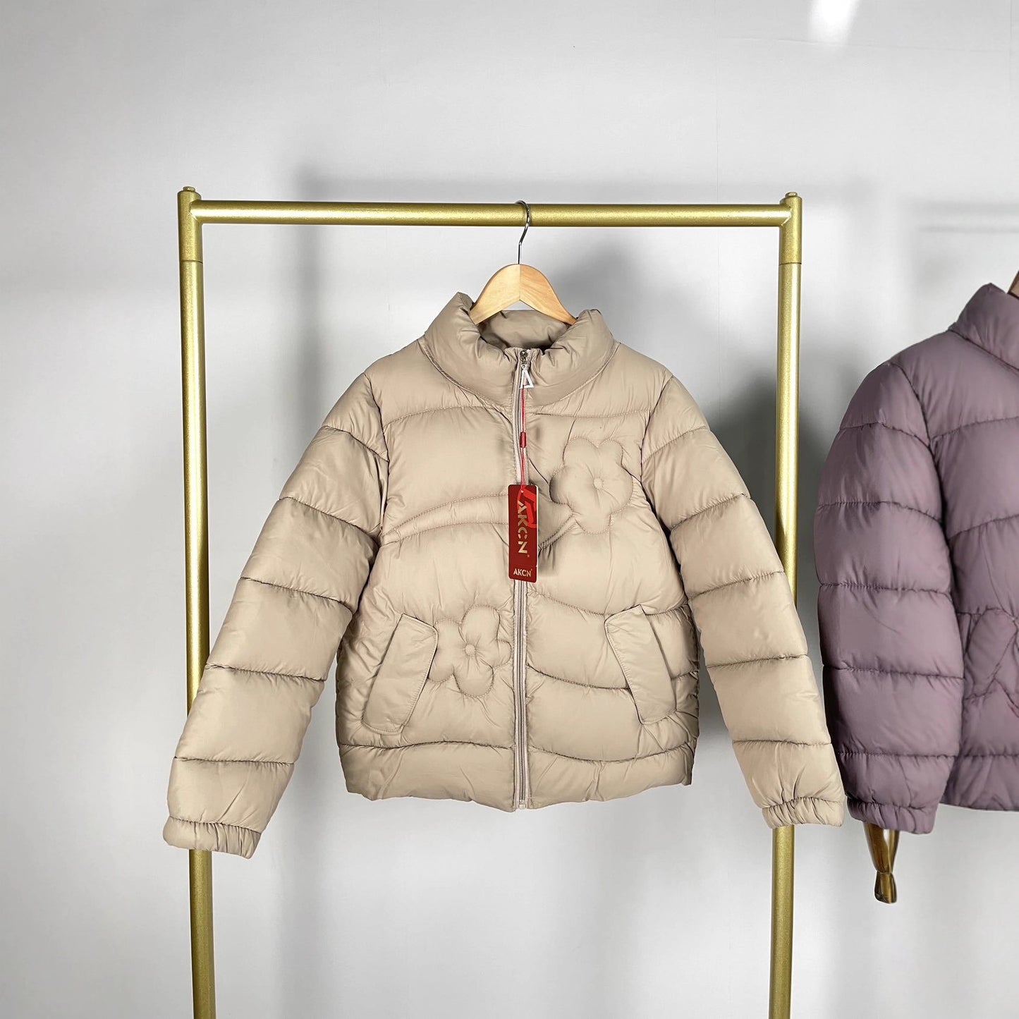 Winter Mid-length Down Cotton Jacket