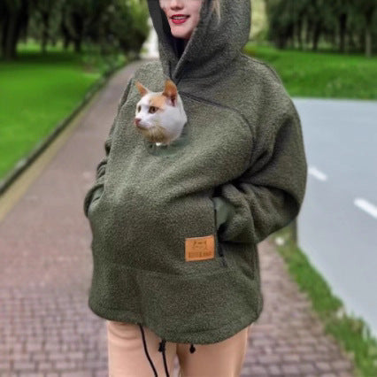 Løs varm sweater til kvinder