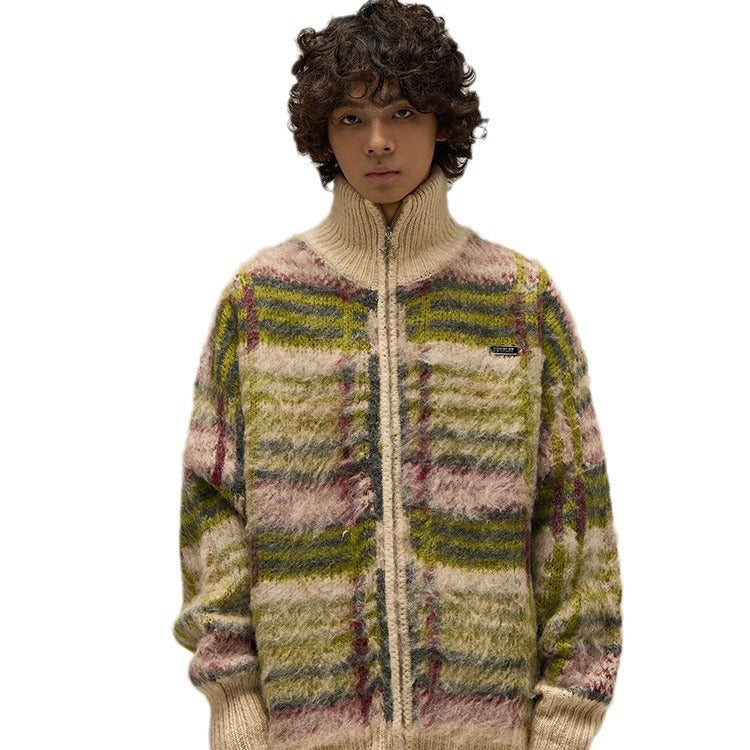 Men's American-style Vintage Knitted Sweater