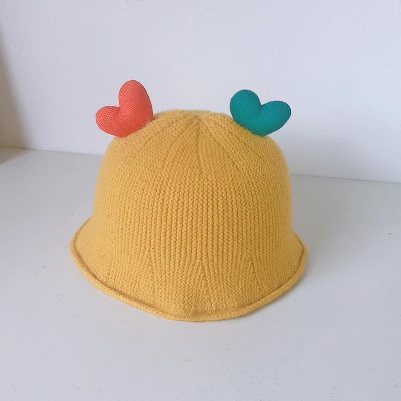 Cute Spring And Autumn Knitted Bucket Hat