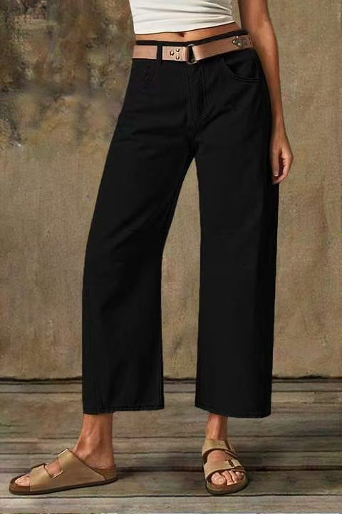 Casual Slim Fit All-matching Straight Jeans