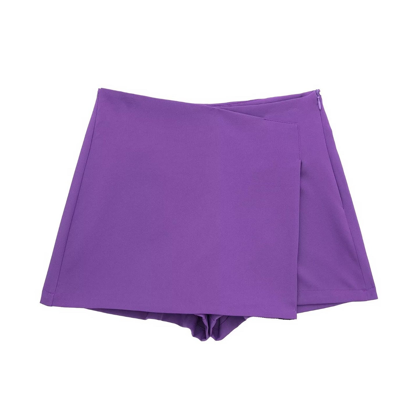 Women's High Waist Asymmetric Shorts