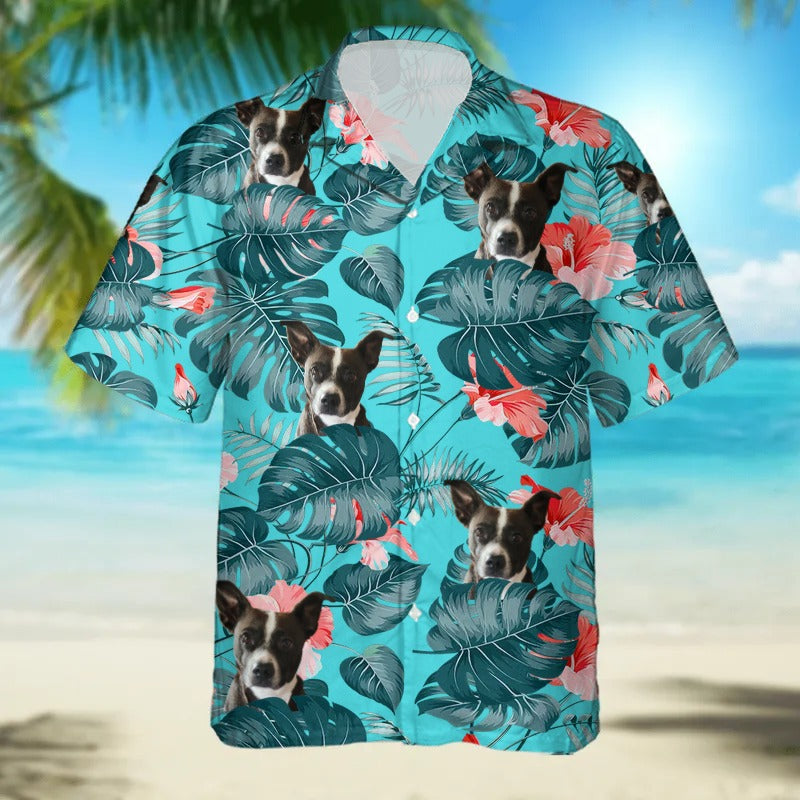 Digital Print Hawaiian Men's Casual Shirt