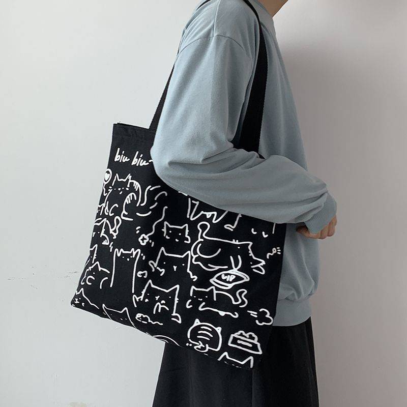 Take A One-shoulder Student Large-capacity Tote Bag