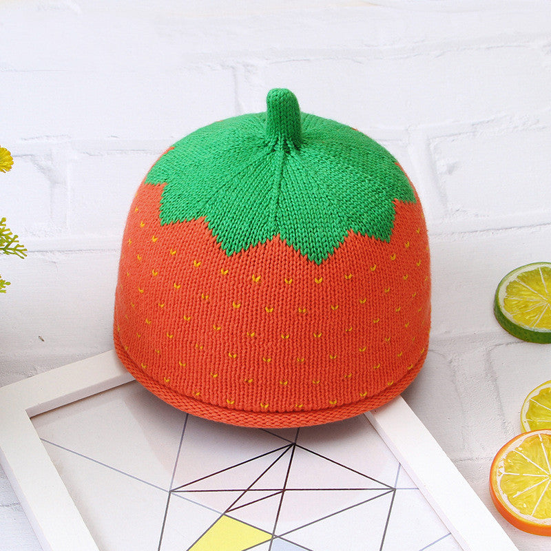 Boys And Girls Fashion Watermelon Knitting Hundred Hat