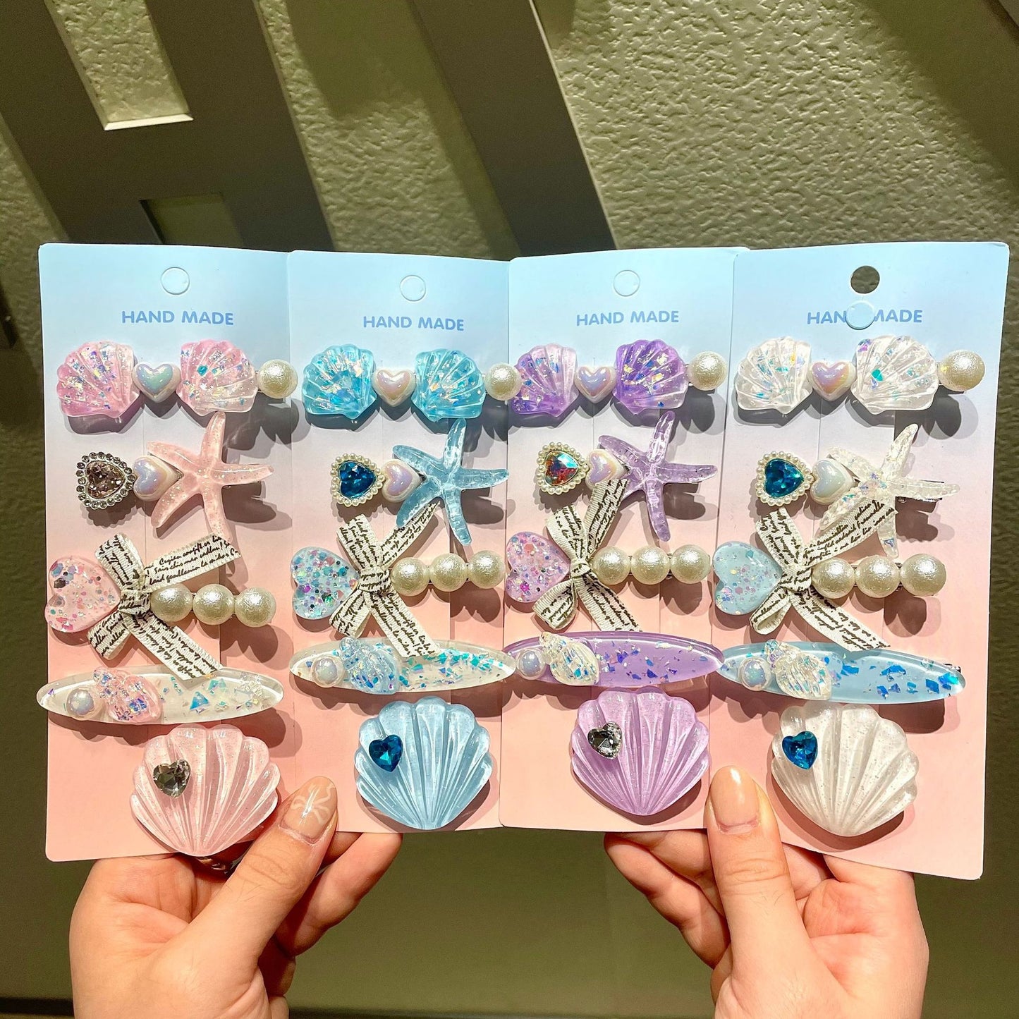 Children's Creative Starfish Shell Hairpin