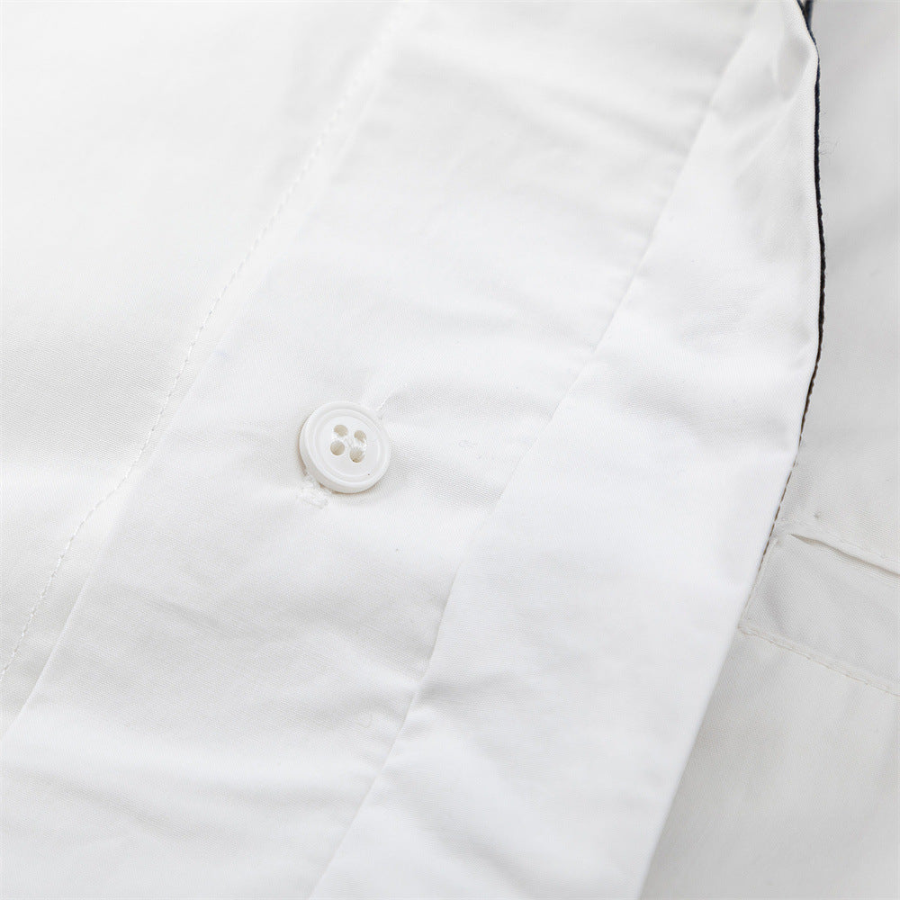High Street Heterochrosis Top Fly Long Sleeve Shirt