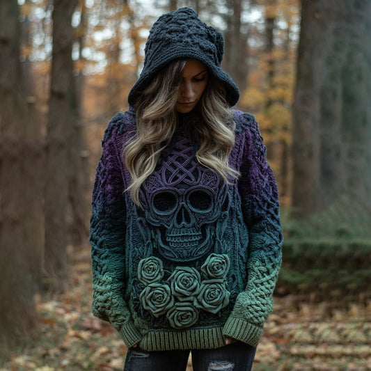 Womens Relaxed-fit Casual Retro Hoodie With A Dropped Shoulder