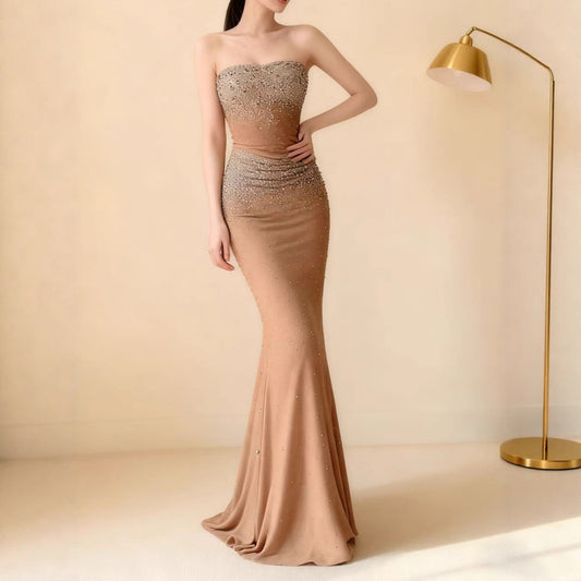 Fashionable Minimalist And Slim Fit Womens Dress