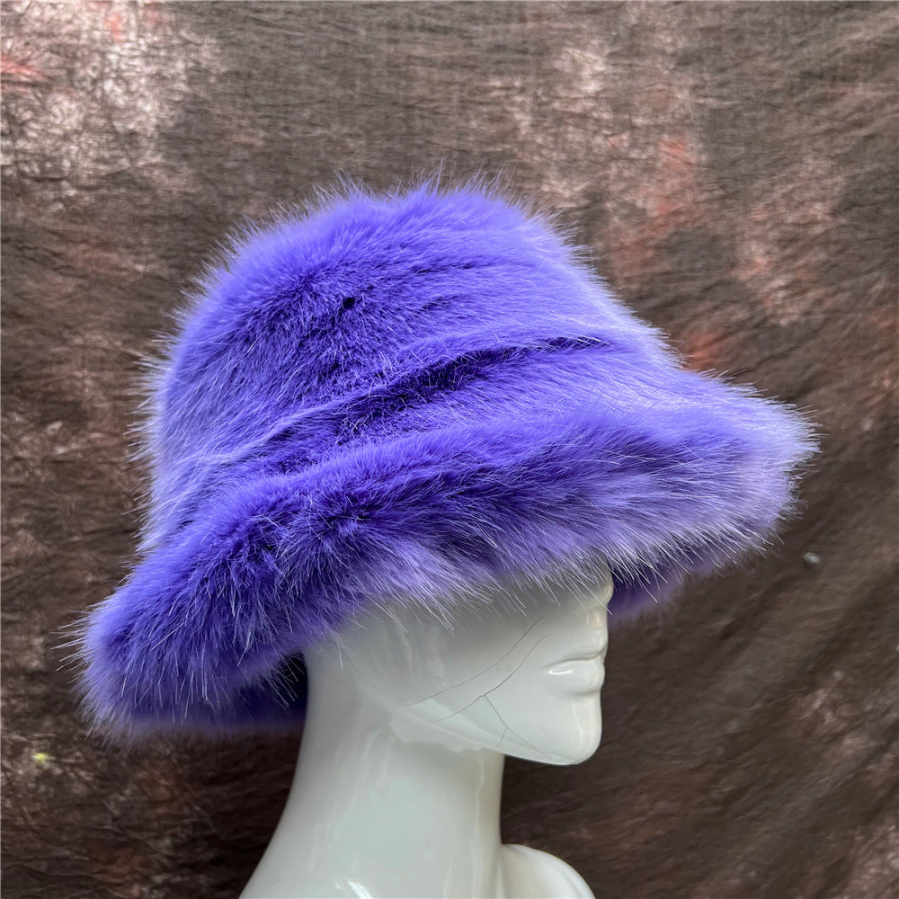 Colorful Fox Hair Basin  In Europe And America