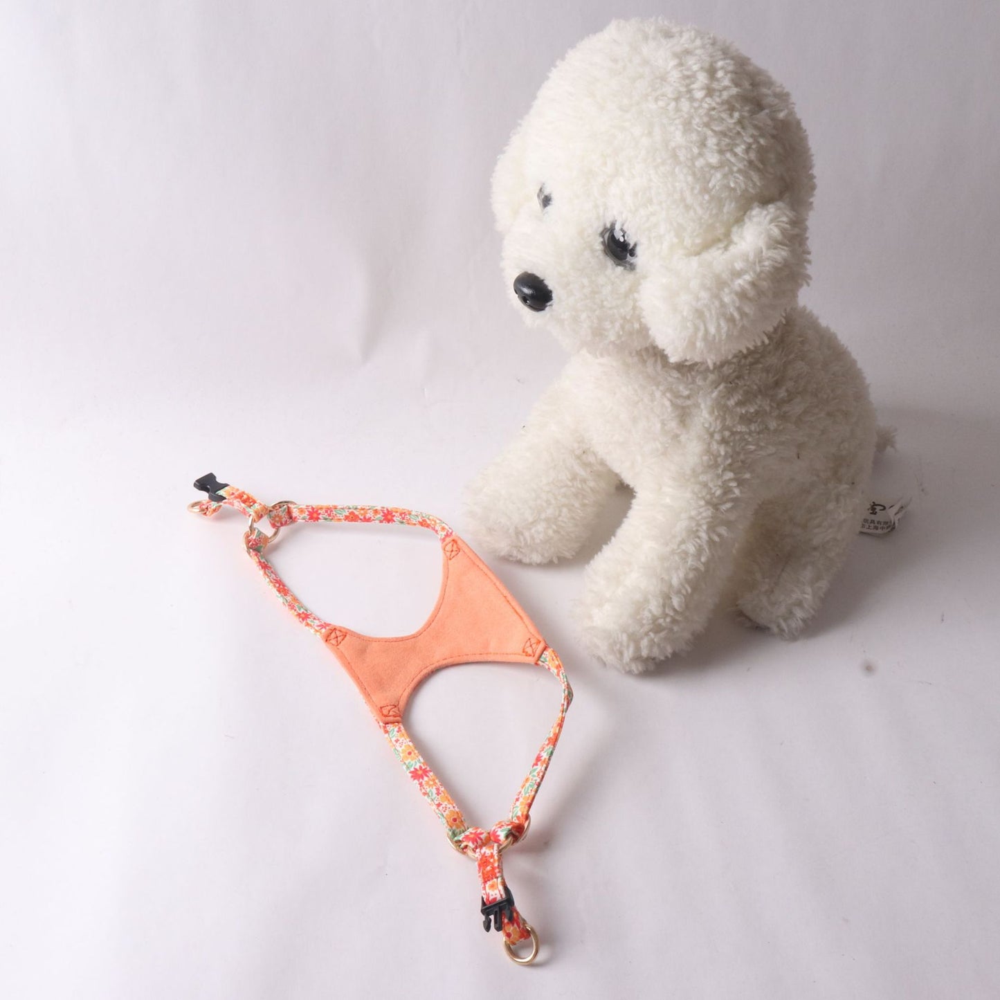 Super Beautiful Floral Series Pet Harness Suit With Hand Holding Rope