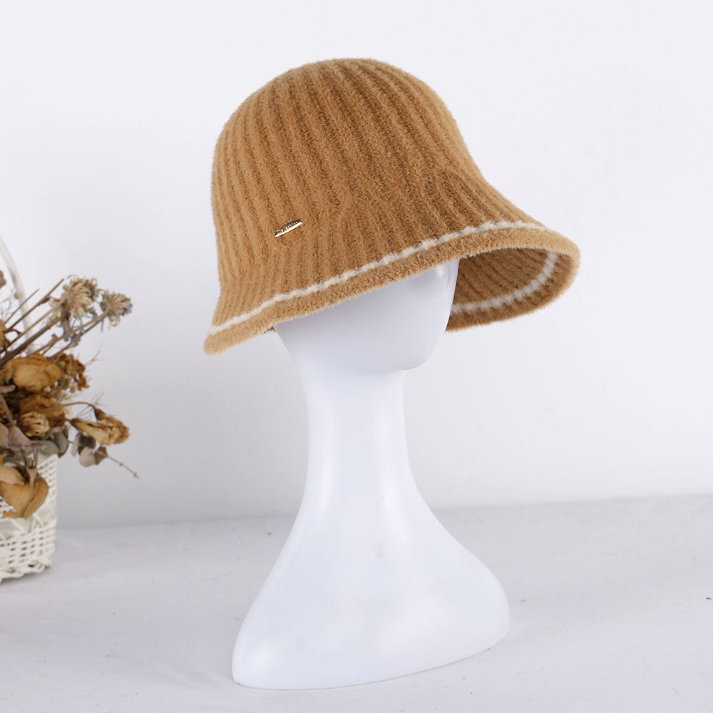 Warm Thickened Assorted Colors Woolen Knitted Hat