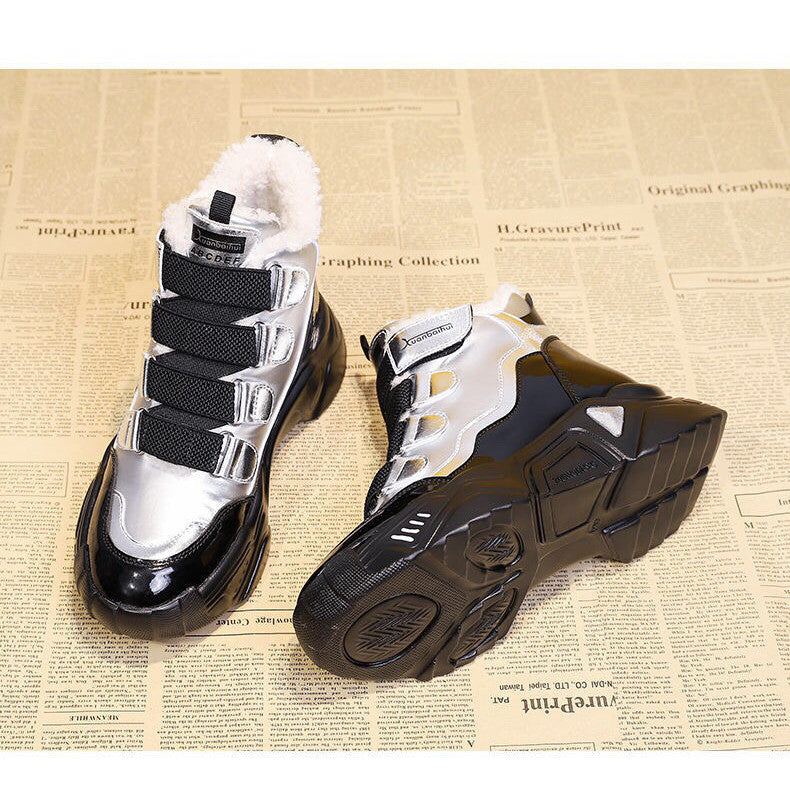 Fashion All-match Thick Warm Women's Cotton Shoes