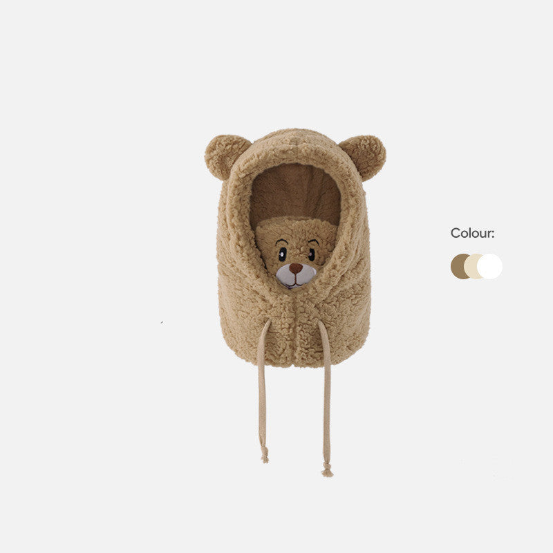 Women's Cute Trendy Plush Hat With Bear Ears