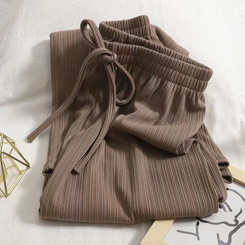 Thin Loose Slimming High Waist All-matching Student Casual Sports Pants