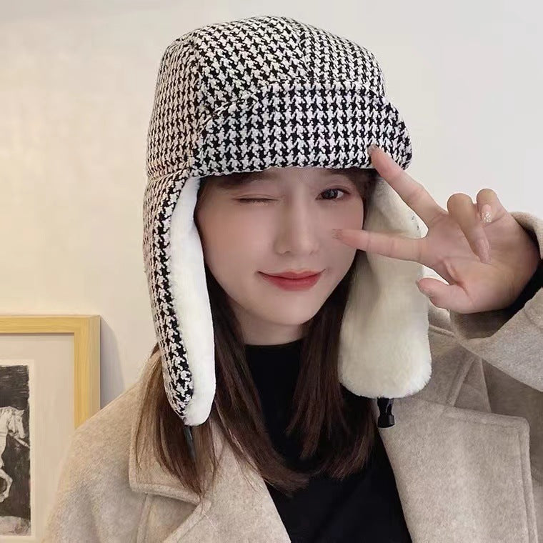 Thousand-bird Ear Protection Thickened Cycling Hat Fashion Cold