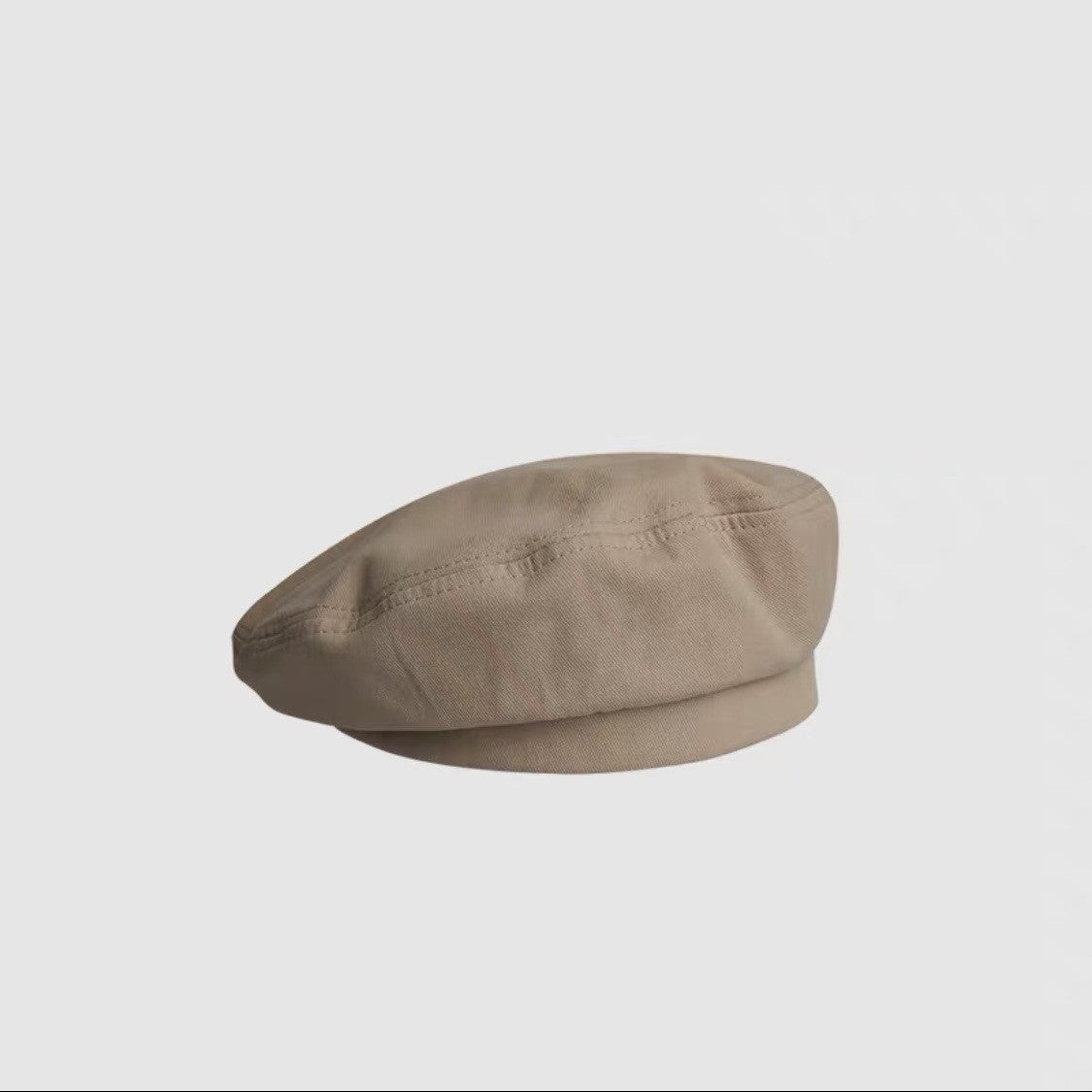 Women's Solid Color All-match Cute Retro Beret Hat
