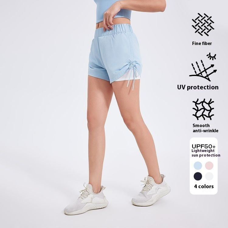 Women's Fashionable Breathable Sports Loose Shorts