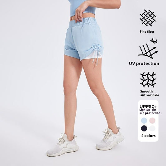 Women's Fashionable Breathable Sports Loose Shorts