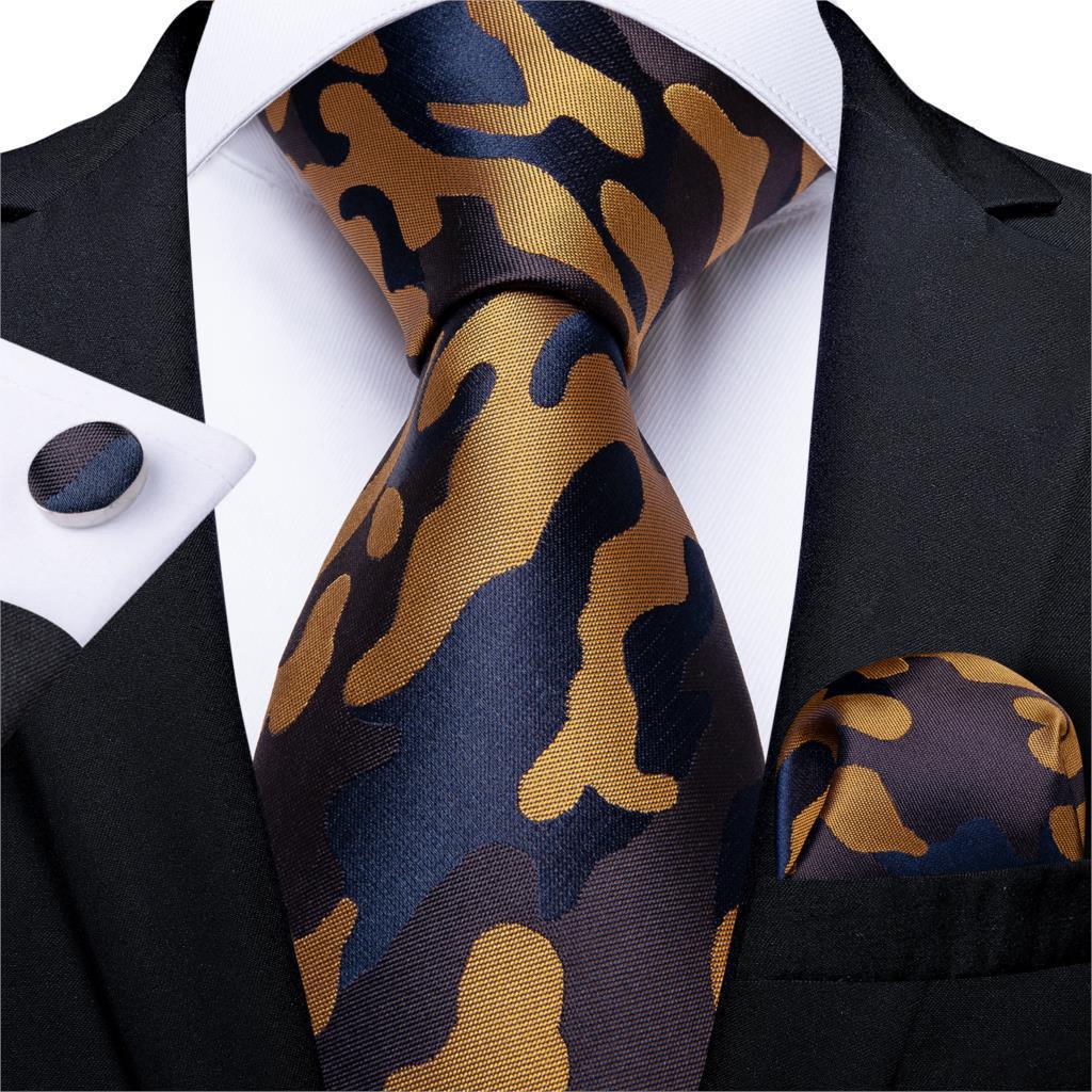 Vintage Jacquard Paisley Tie 3-Piece Set