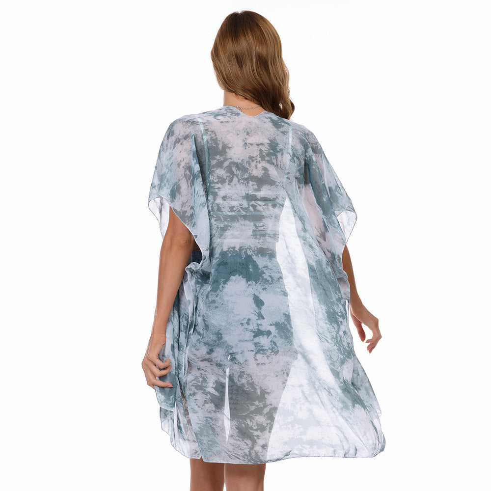 European And American Style Summer Chiffon Sun Protection Shawl