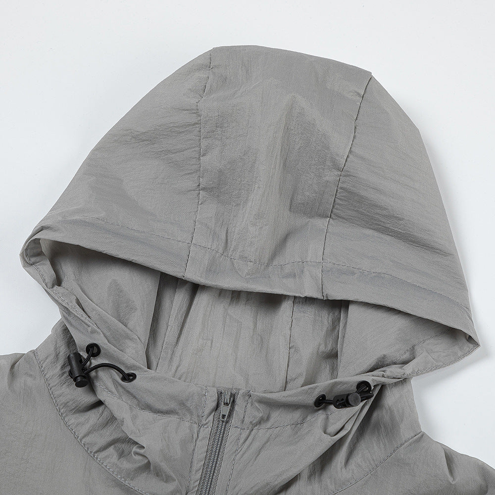 Summer Thin Sun Protection Clothing Men's European And American