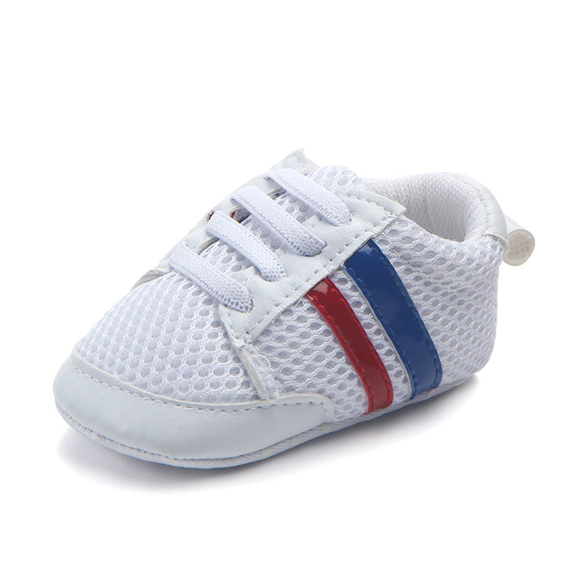 Spring And Autumn Breathable Mesh Baby's Shoes Soft Bottom Non-slip Baby Toddler Shoes
