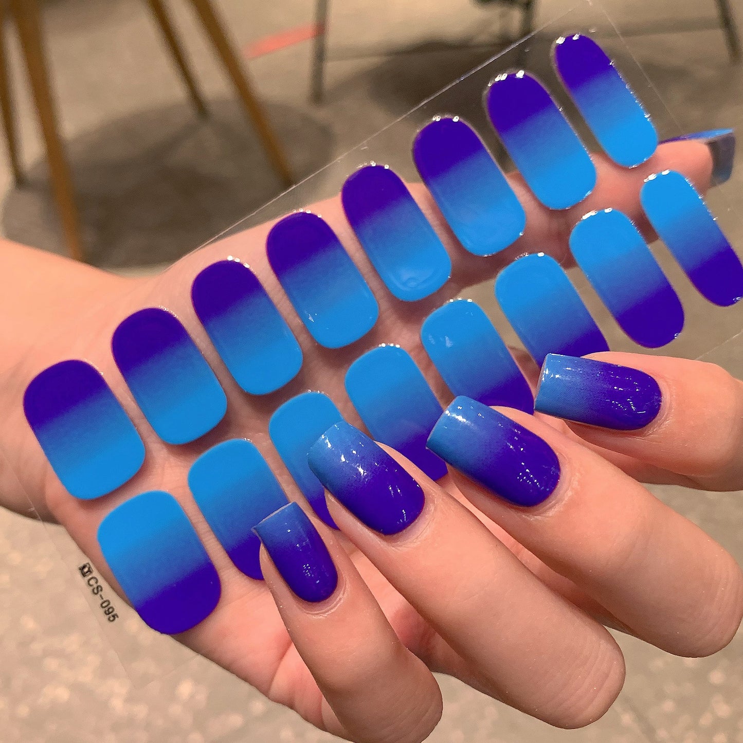Gradient Color Nail Sticker Spring And Summer Comely Finger