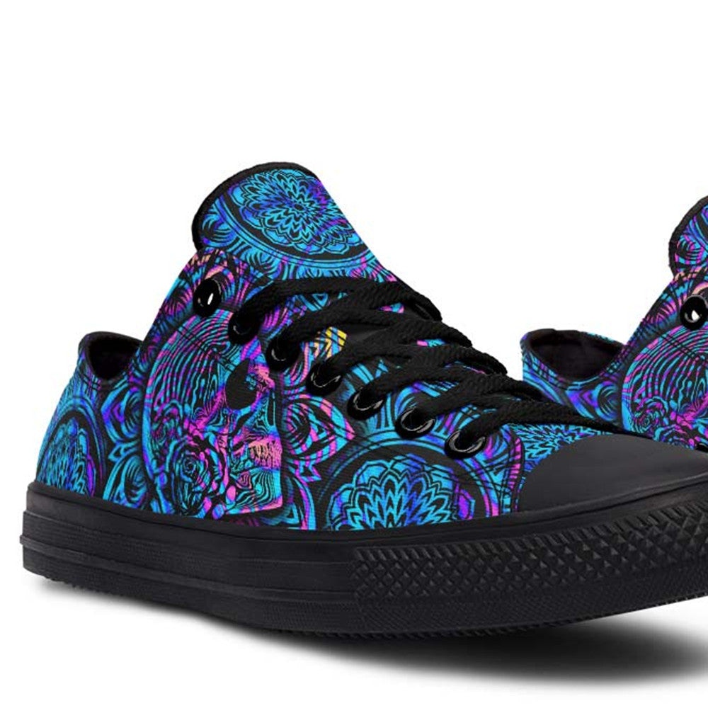 Fashion Print Couple Low-Top Canvas Shoes