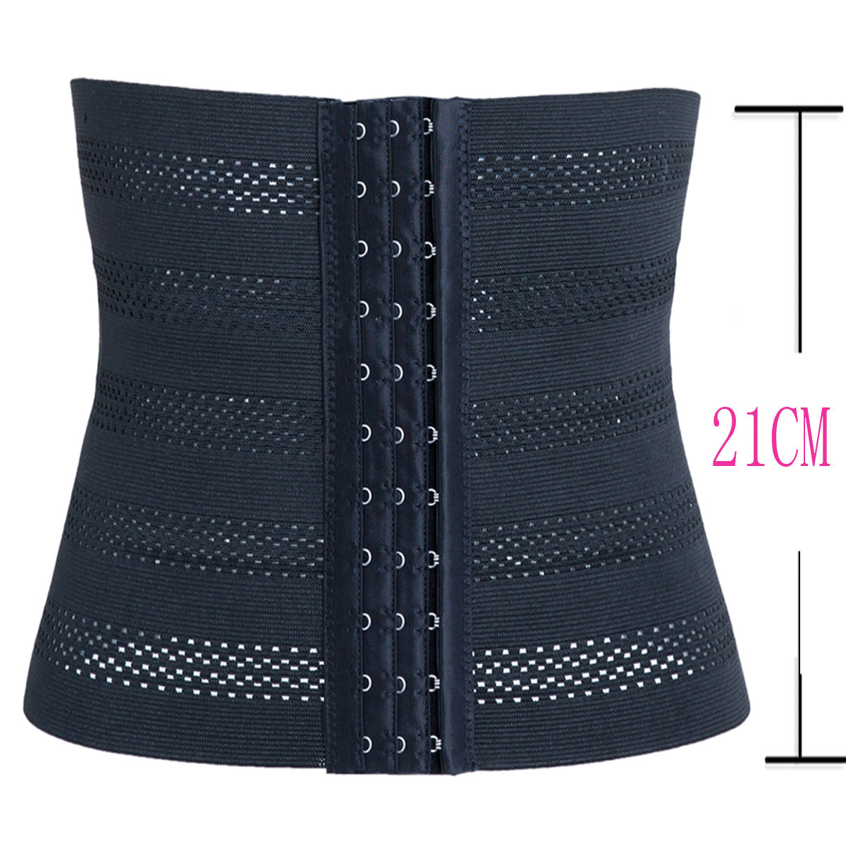 Breathable Mesh Three Breasted Four Seasons Body Belly Band Two Colors Waistband 11 Buckle