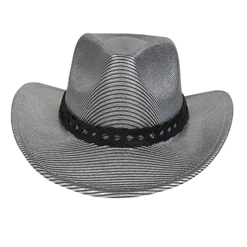 Perlemors Cowboyhat Bold Fest Topper Performance Rekvisitter Kasket